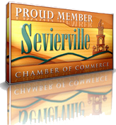 Sevierville Chamber of Commerce badge